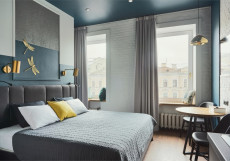 Отель Калейдоскоп на Невском Номер студио Делюкс с кроватью размера 