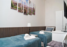 Апельсин на Дубровке - Семейные Номера Стандартный двухместный номер с 2 отдельными кроватями