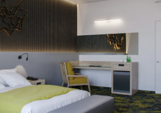 Amber Shore Collection  Двухместный люкс с видом на внутренний двор (двуспальная кровать)