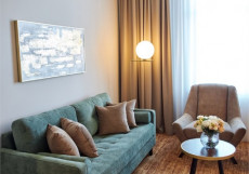 River Palace Hotel - Ривер Палас Двухкомнатный люкс с балконом | Вид на Неву