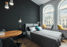 Отель Калейдоскоп на Невском Улучшенный номер студио с видом на город DBL+SINGLE/TRIPLE