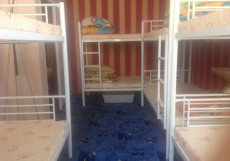 Хостел Самовар Кровать в общем номере (женский номер) с красивым видом из окна  общая ванная комната